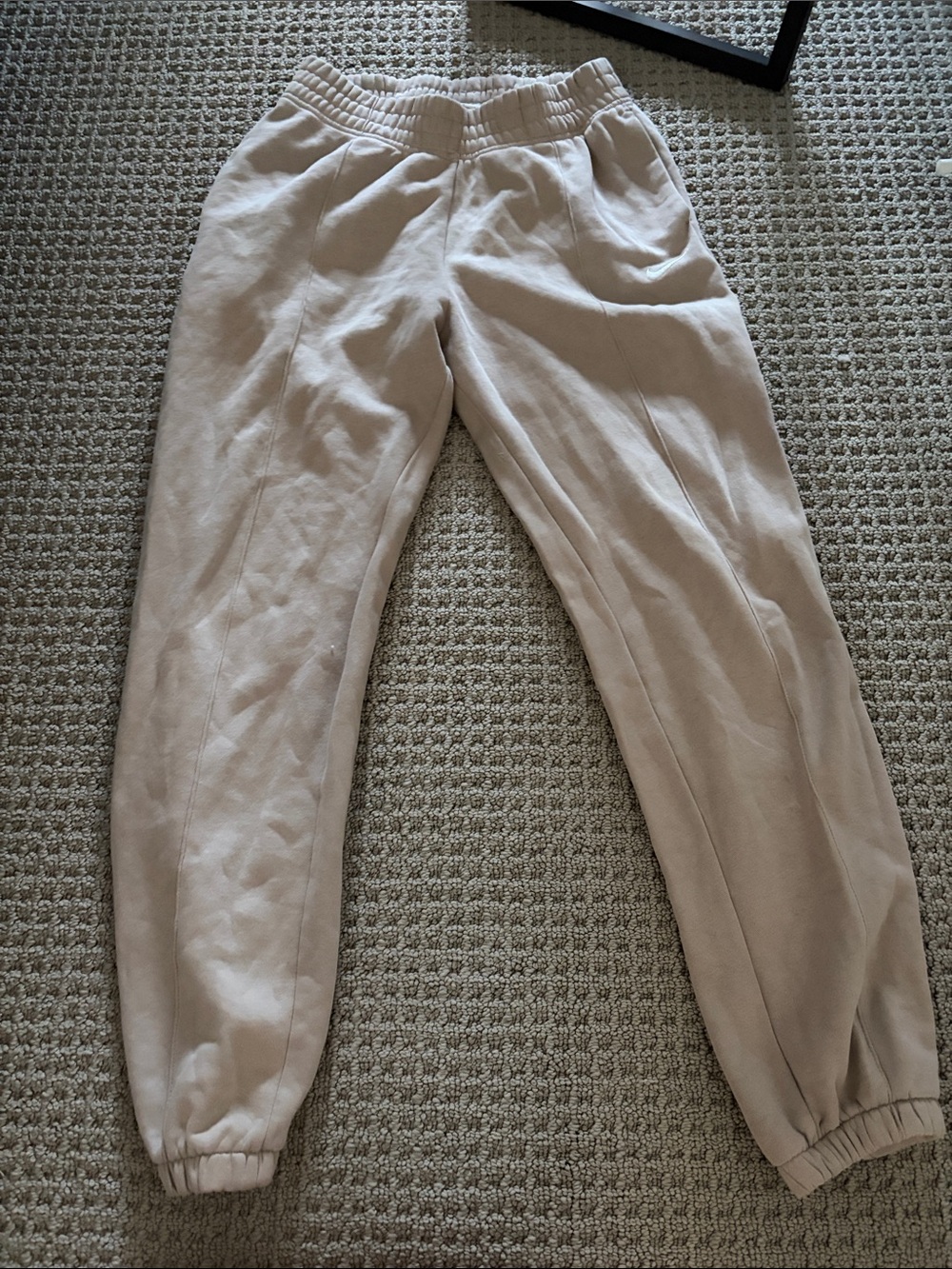 Nike Light Beige Track Pants